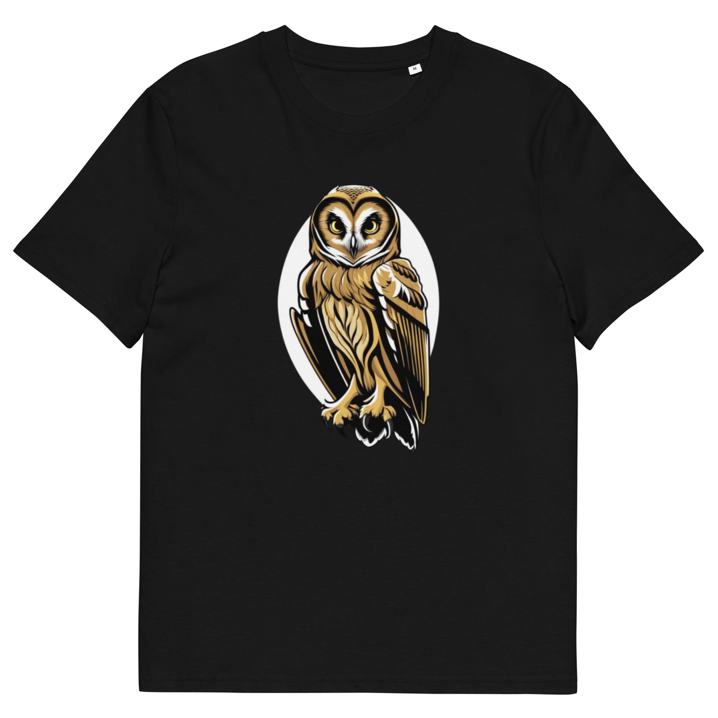 Short Eared Owl design - Unisex fitted cotton T-Shirt