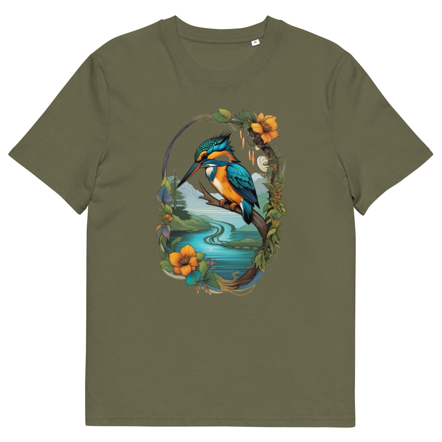 The one and only Kingfisher design - Unisex fitted cotton T-Shirt