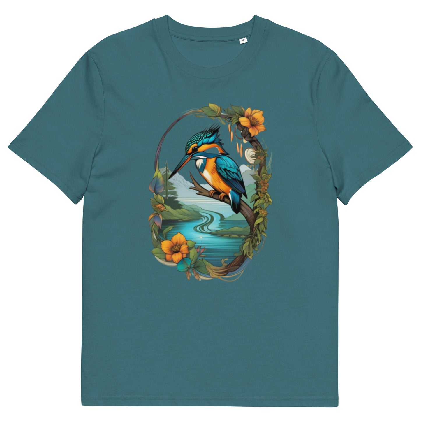 The one and only Kingfisher design - Unisex fitted cotton T-Shirt