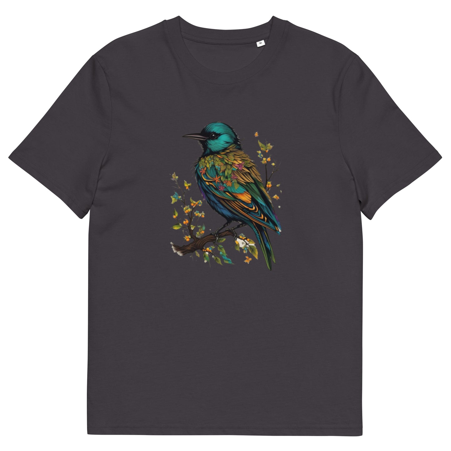 The colours of a Starling design - Unisex fitted cotton T-Shirt