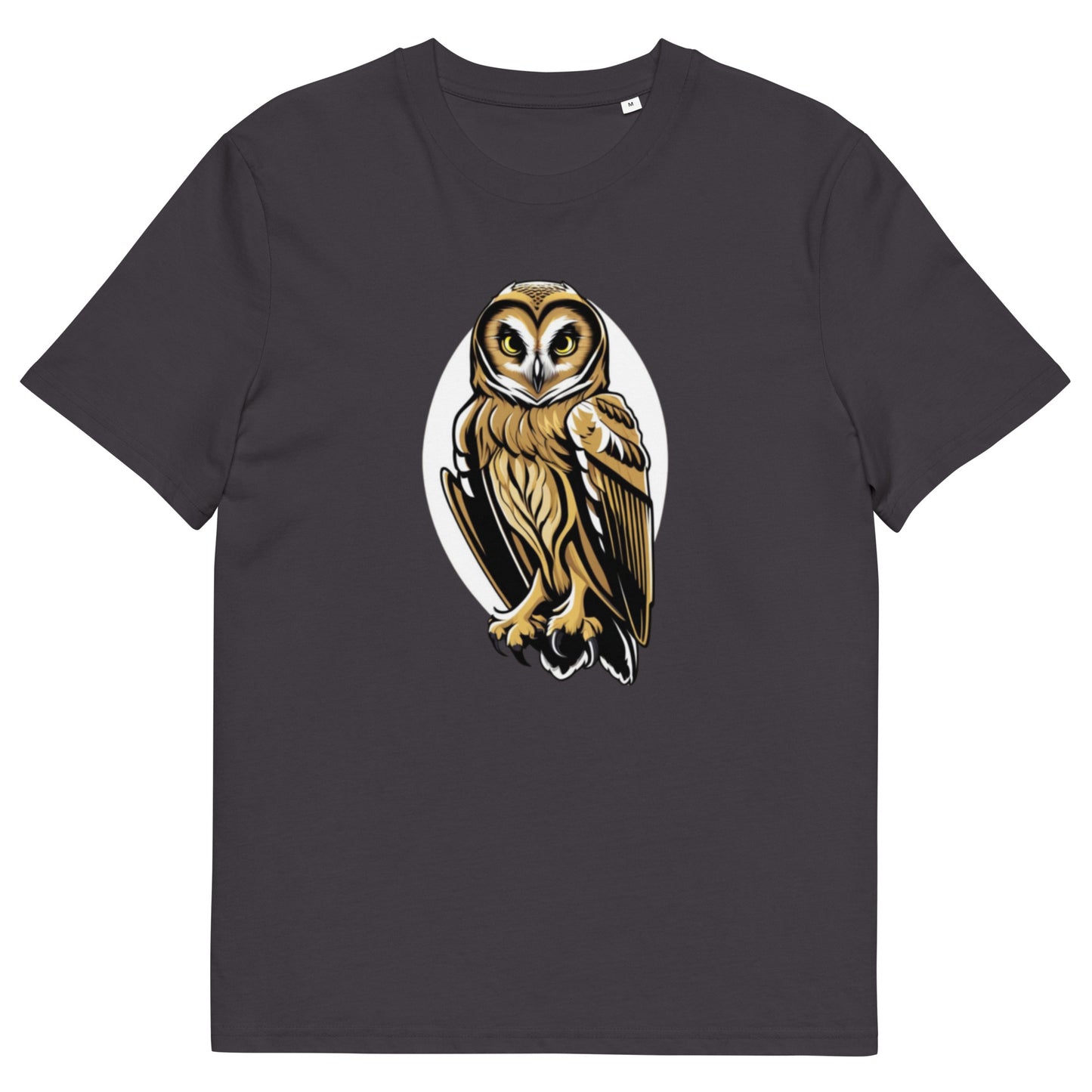 Short Eared Owl design - Unisex fitted cotton T-Shirt