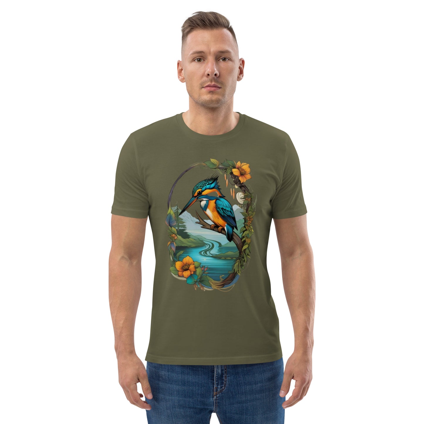 The one and only Kingfisher design - Unisex fitted cotton T-Shirt