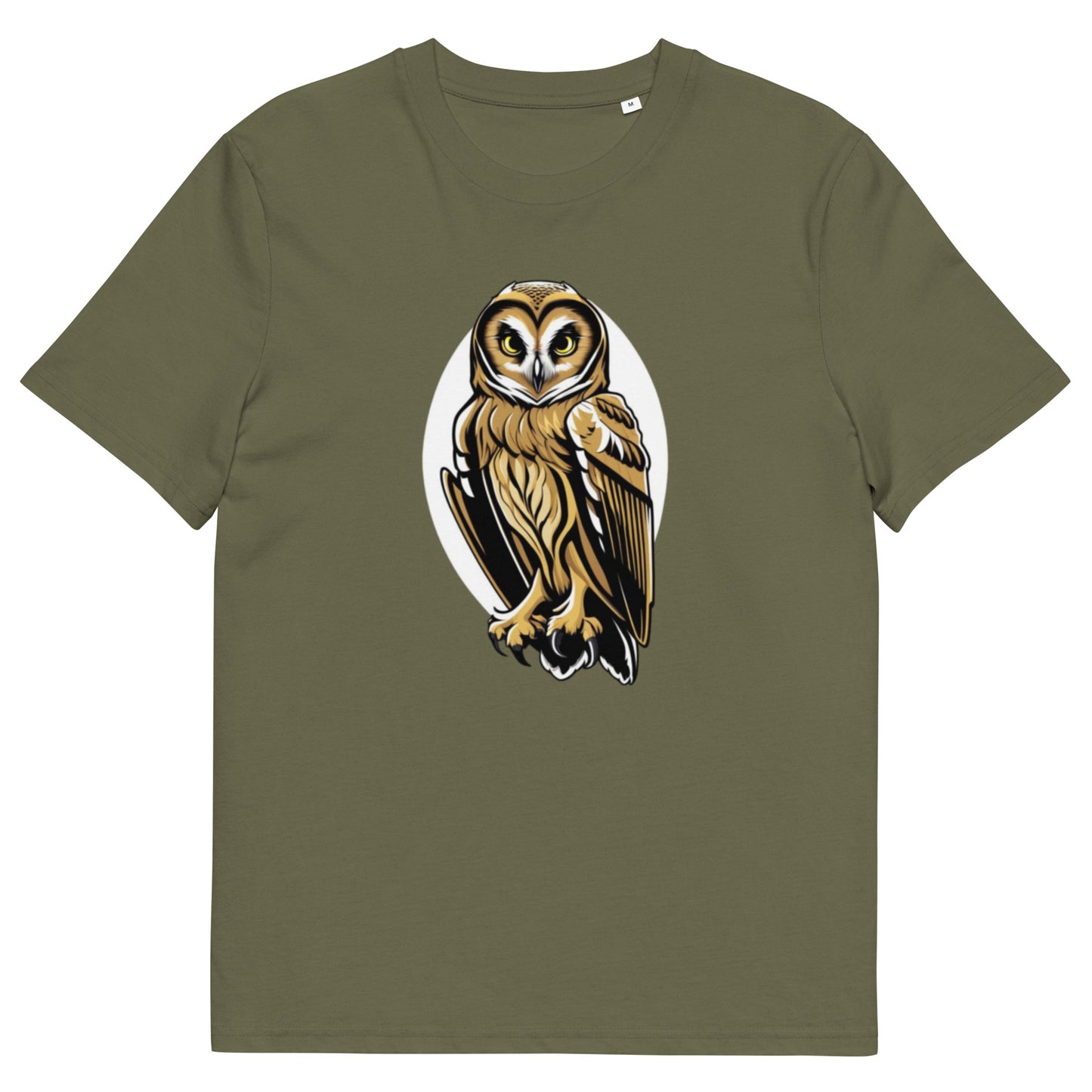Short Eared Owl design - Unisex fitted cotton T-Shirt